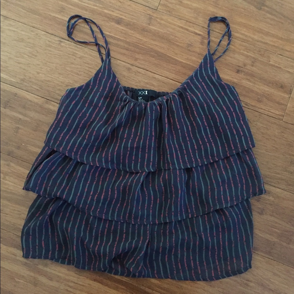 Forever 21 Sheer Tank Top